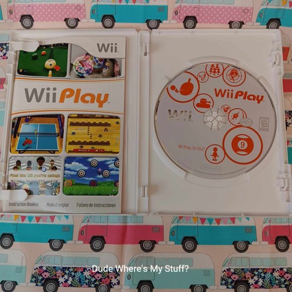 Nintendo Other Wii Play Video Game Complete With Case Booklet Game